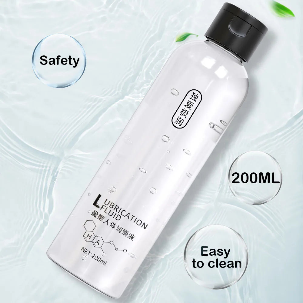 Water-Based Intimate Gel Lubricant — 200ml