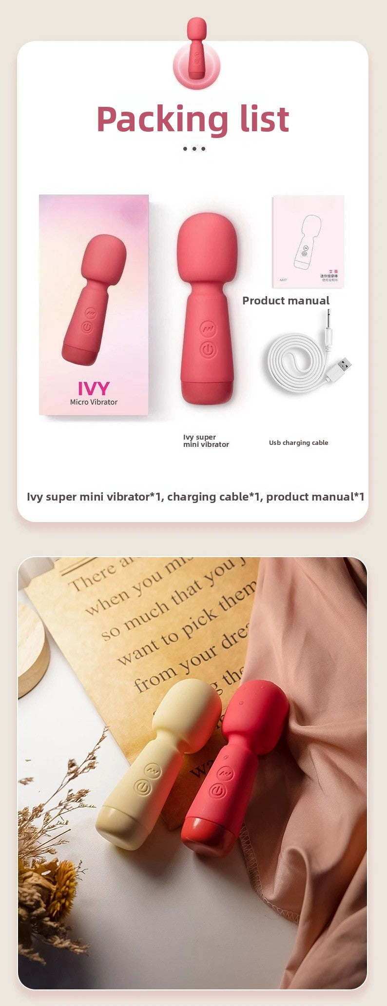 Powerful AV Magic Wand Vibrator for Women