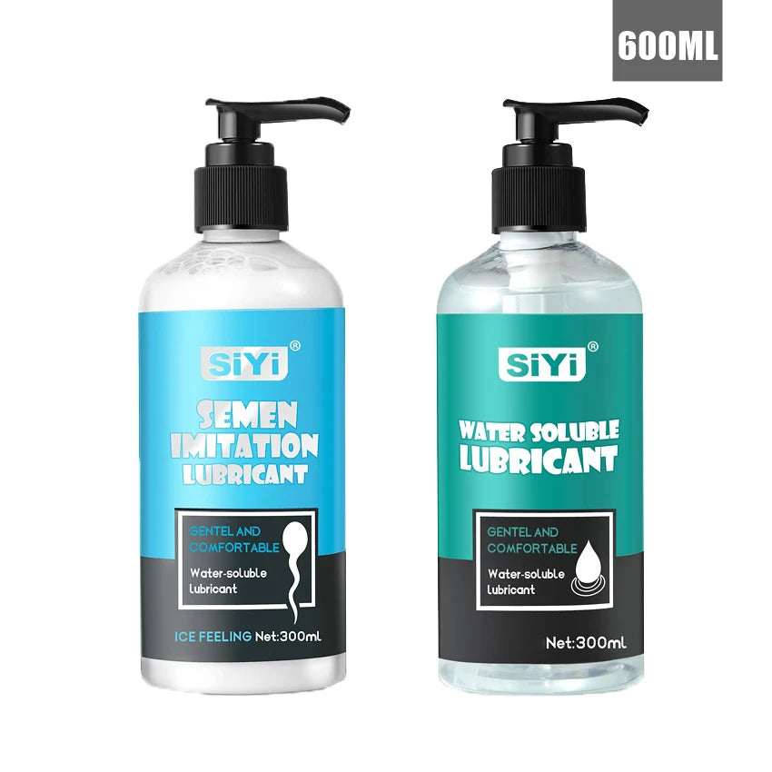 Semen-Texture Water-Based Lube for Couples & Gay Play