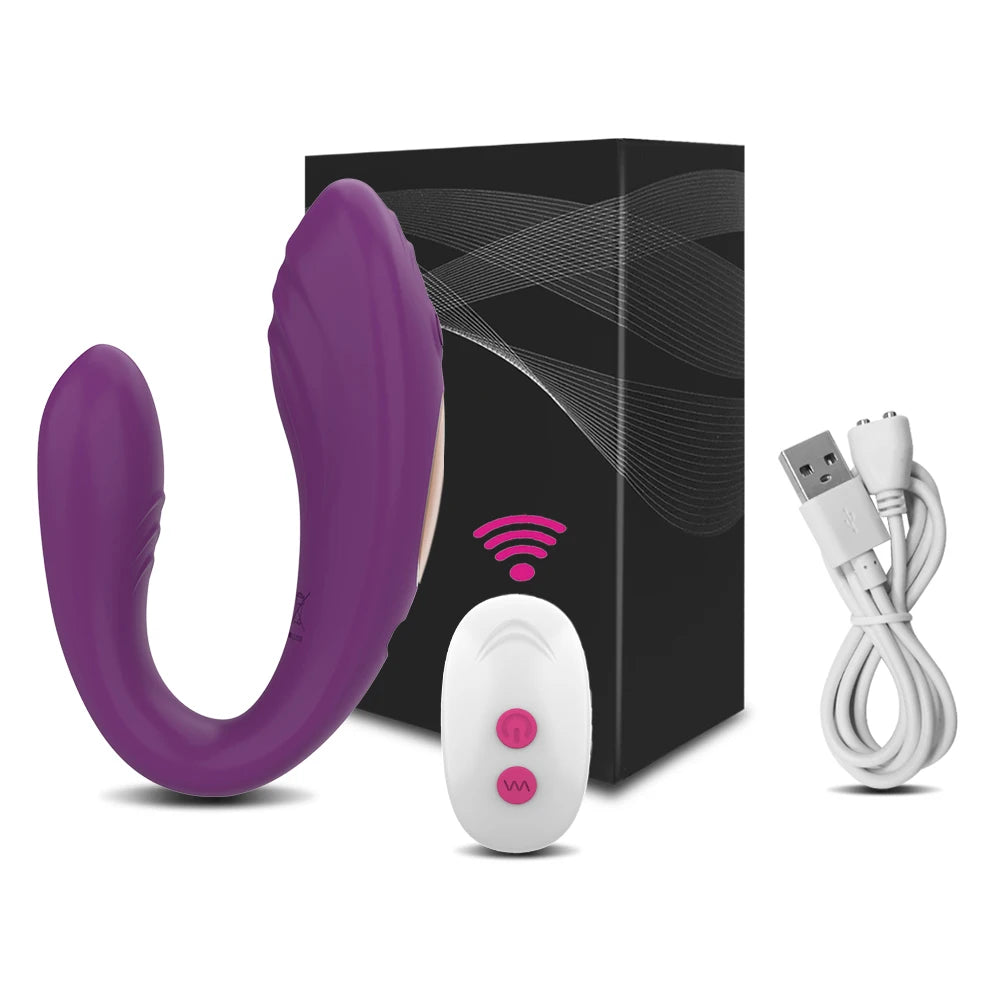 Double Penetration G-Spot Vibrator for Women