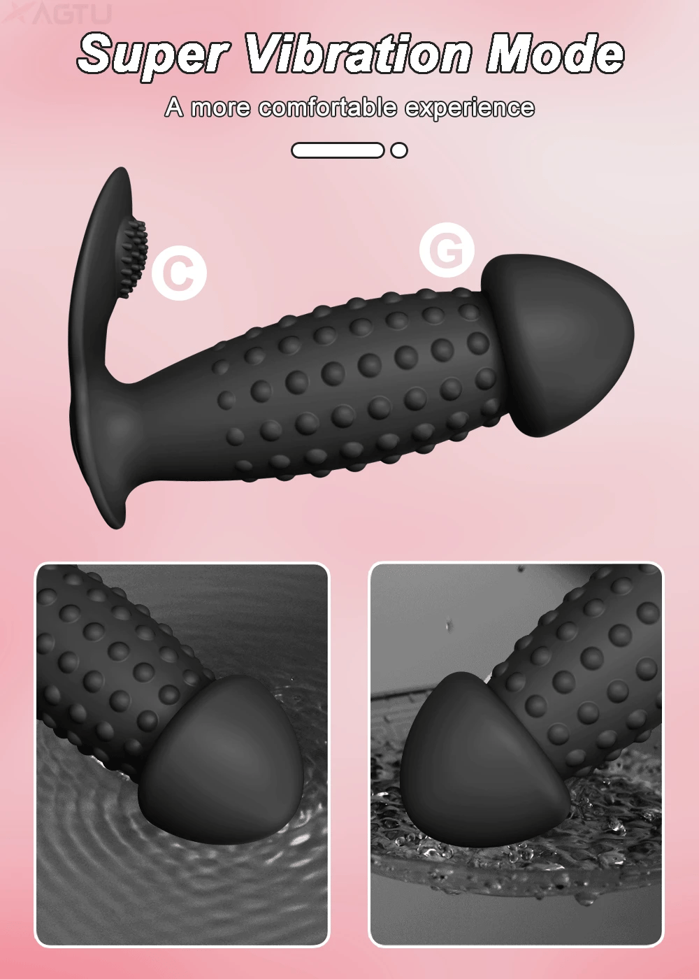 G-Spot Suction Vibrator Pro with Nipple Massager