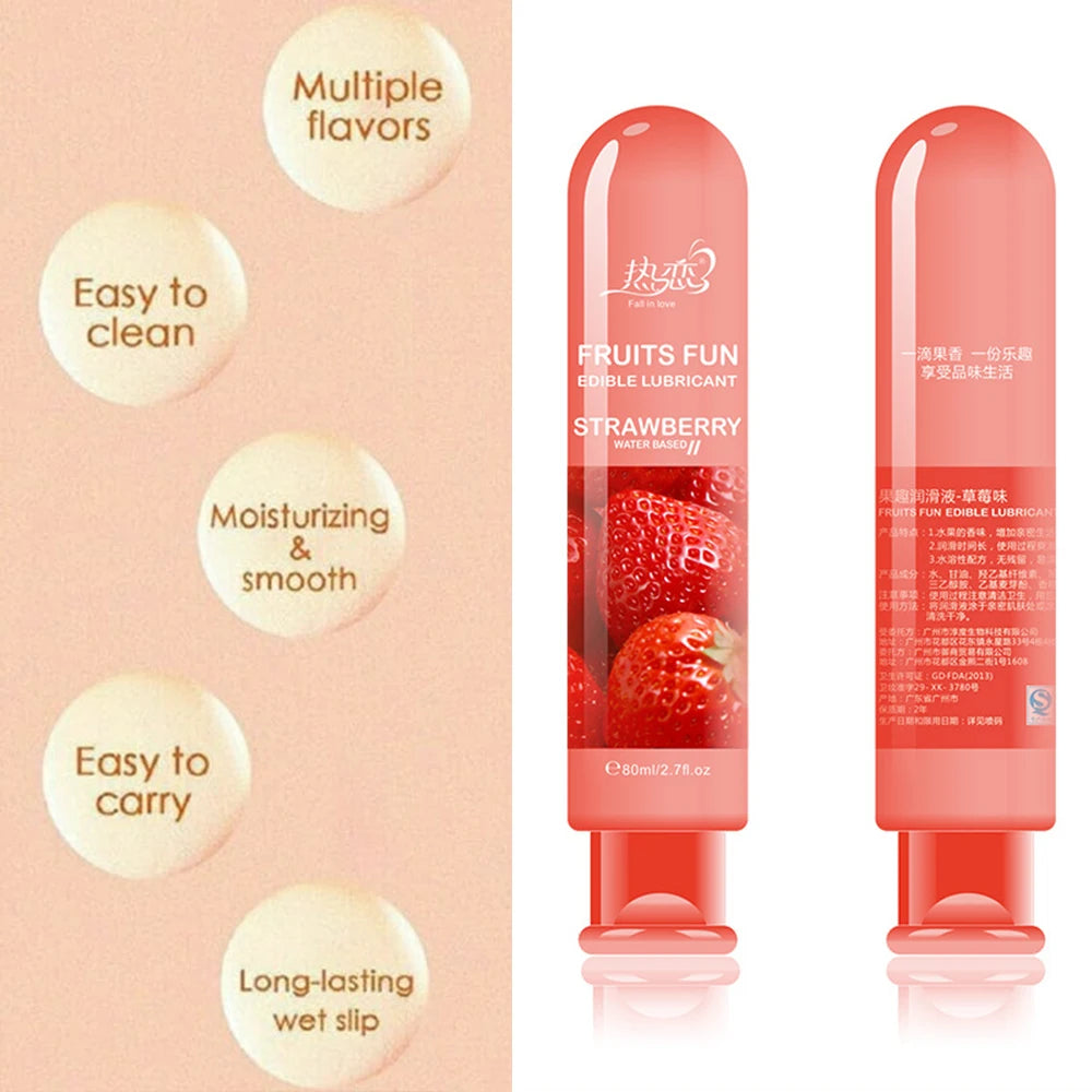Fruity Water-Soluble Anal & Vaginal Lubricant
