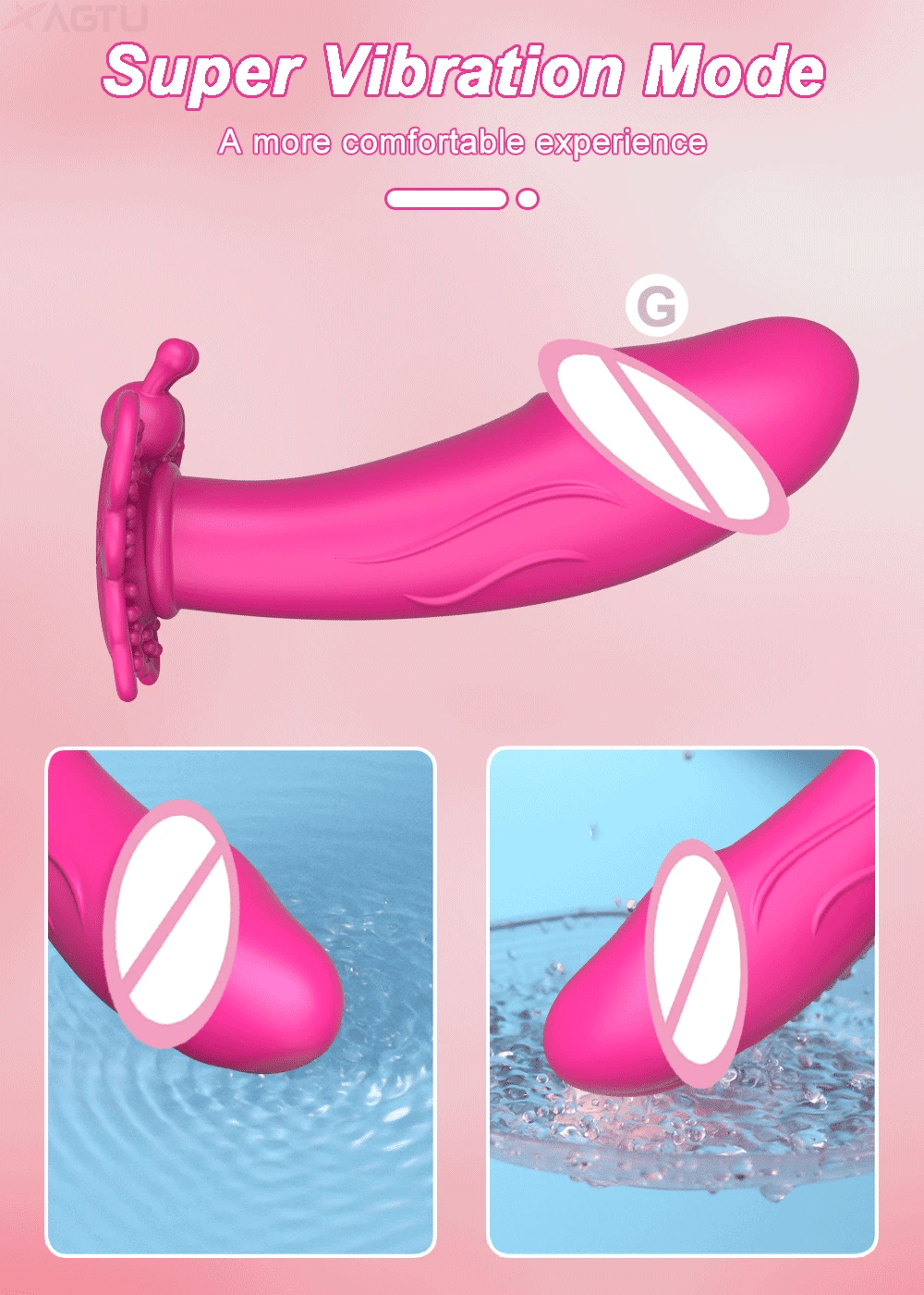 G-Spot Suction Vibrator Pro with Nipple Massager