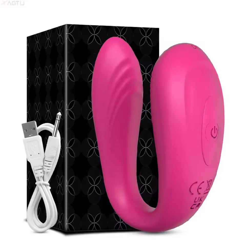 Double Penetration G-Spot Vibrator for Women