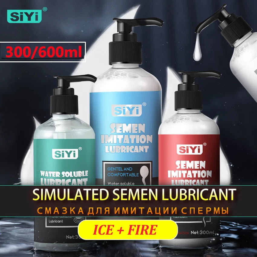 Semen-Texture Water-Based Lube for Couples & Gay Play