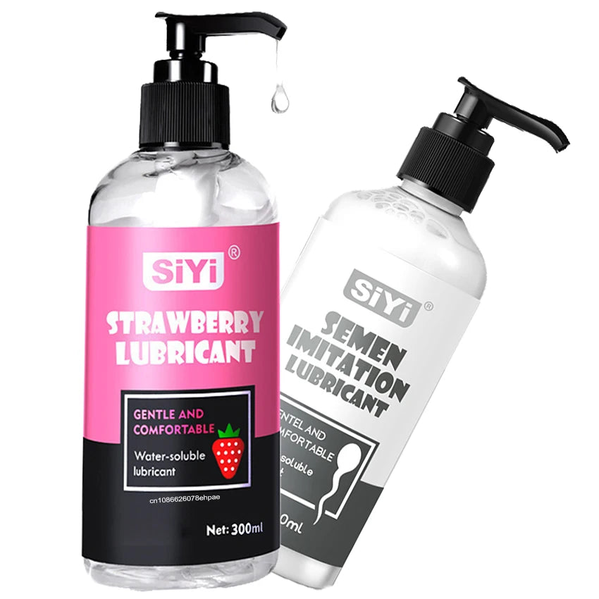 Semen-Texture Fruity Anal Lube — Water-Based Intimate Gel