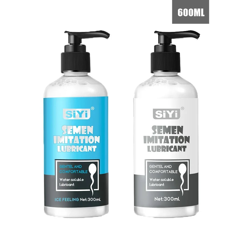 Semen-Texture Water-Based Lube for Couples & Gay Play
