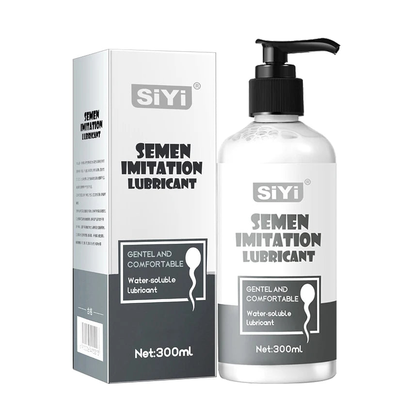 Semen-Texture Water-Based Lube for Couples & Gay Play