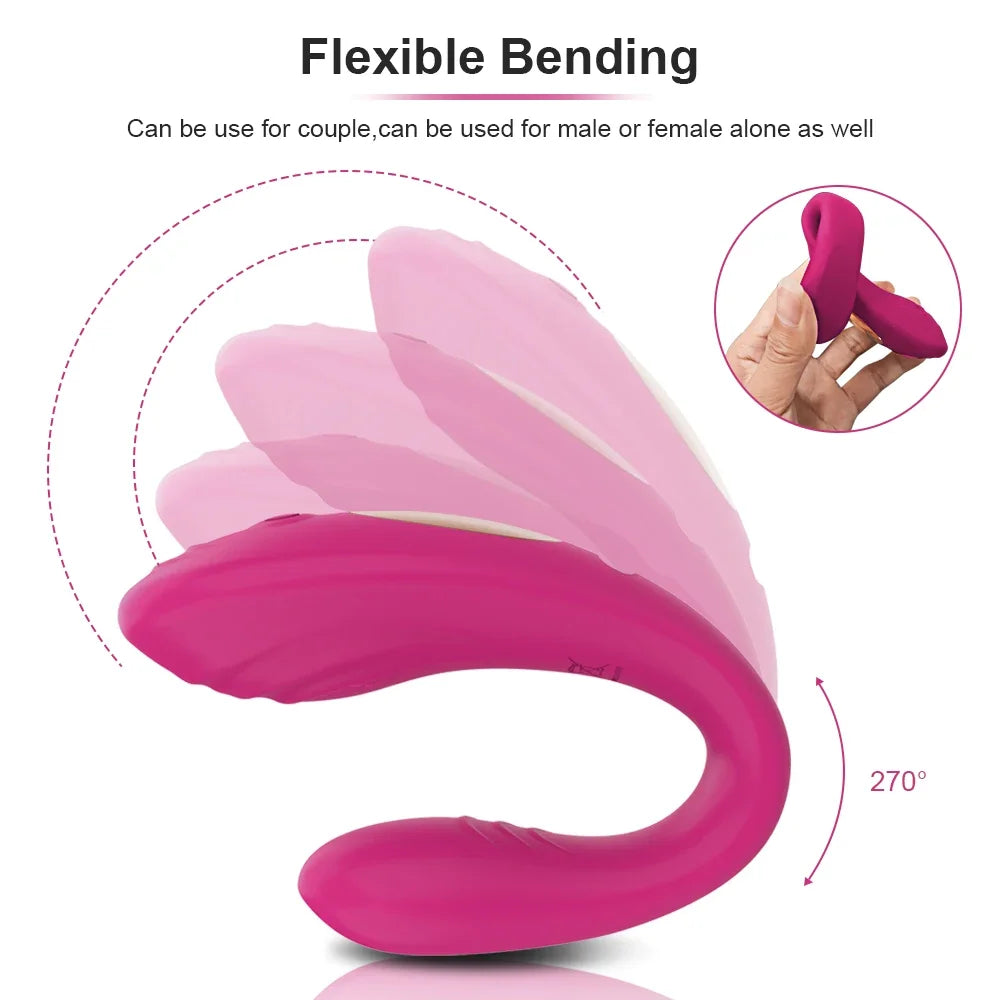 Double Penetration G-Spot Vibrator for Women