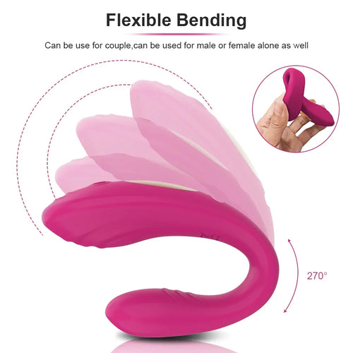 Double Penetration G-Spot Vibrator for Women