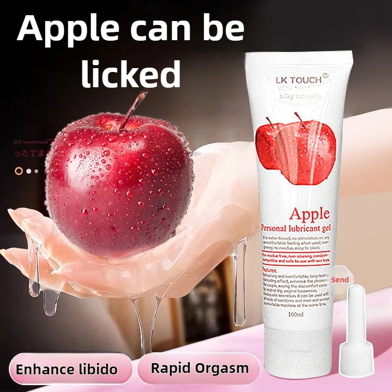 Lickable Fruity Flavour Water-Based Anal Lubricant