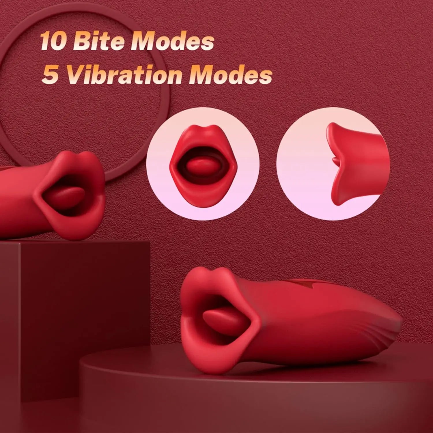Tongue Licking G-Spot Vibrator for Women