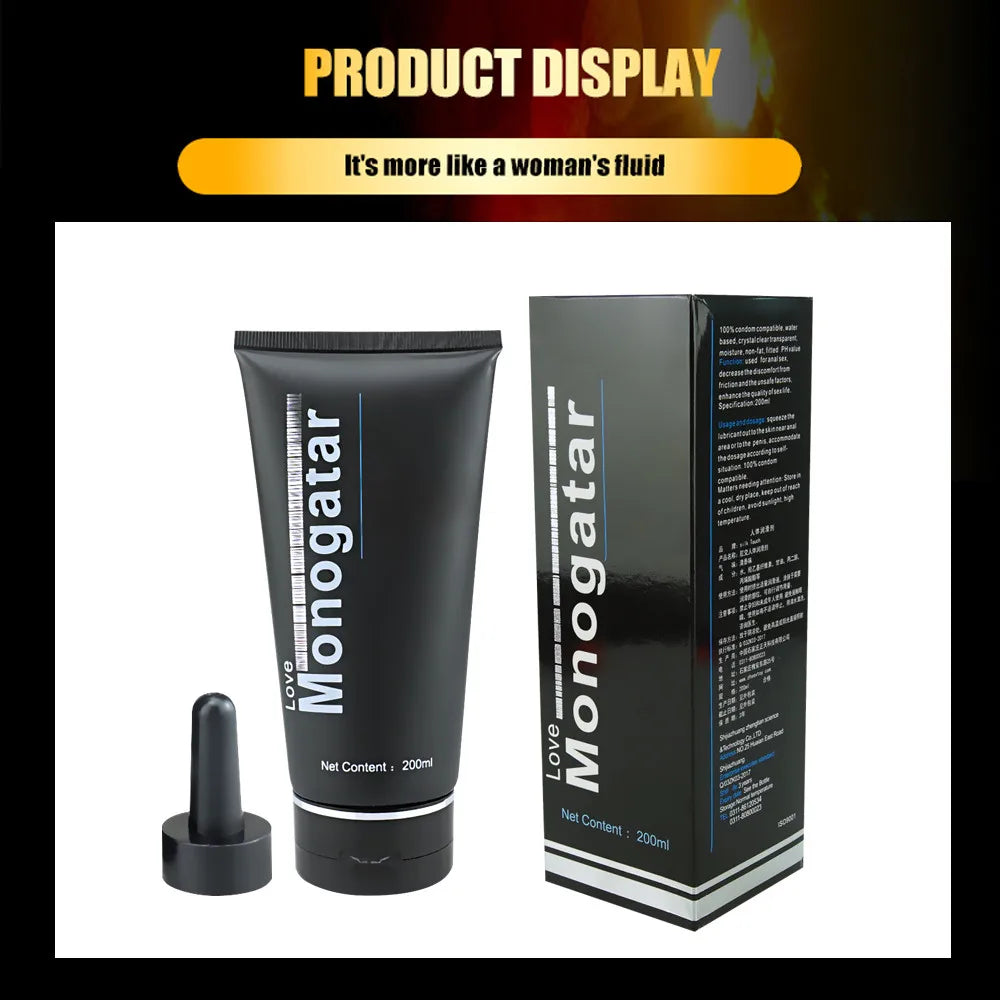 Vaginal & Anal Water-Based Lube for Men & Adults