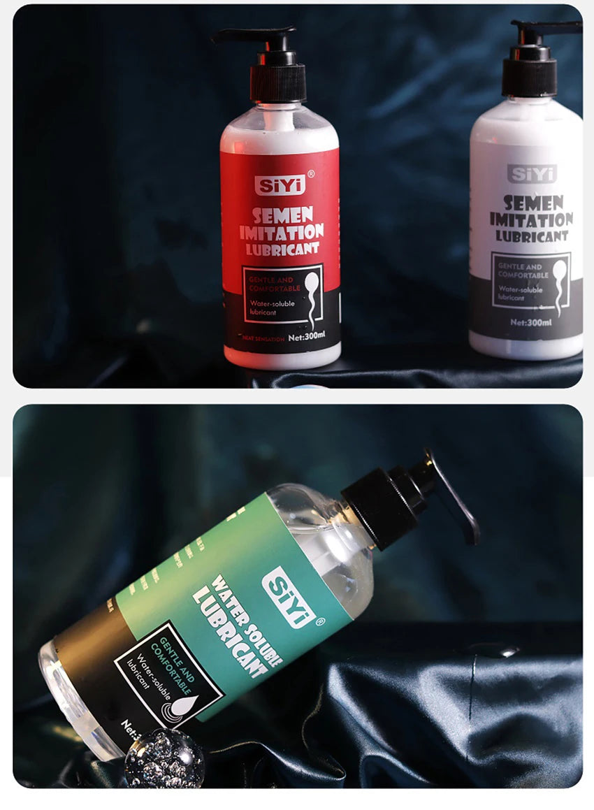 Semen-Texture Water-Based Lube for Couples & Gay Play