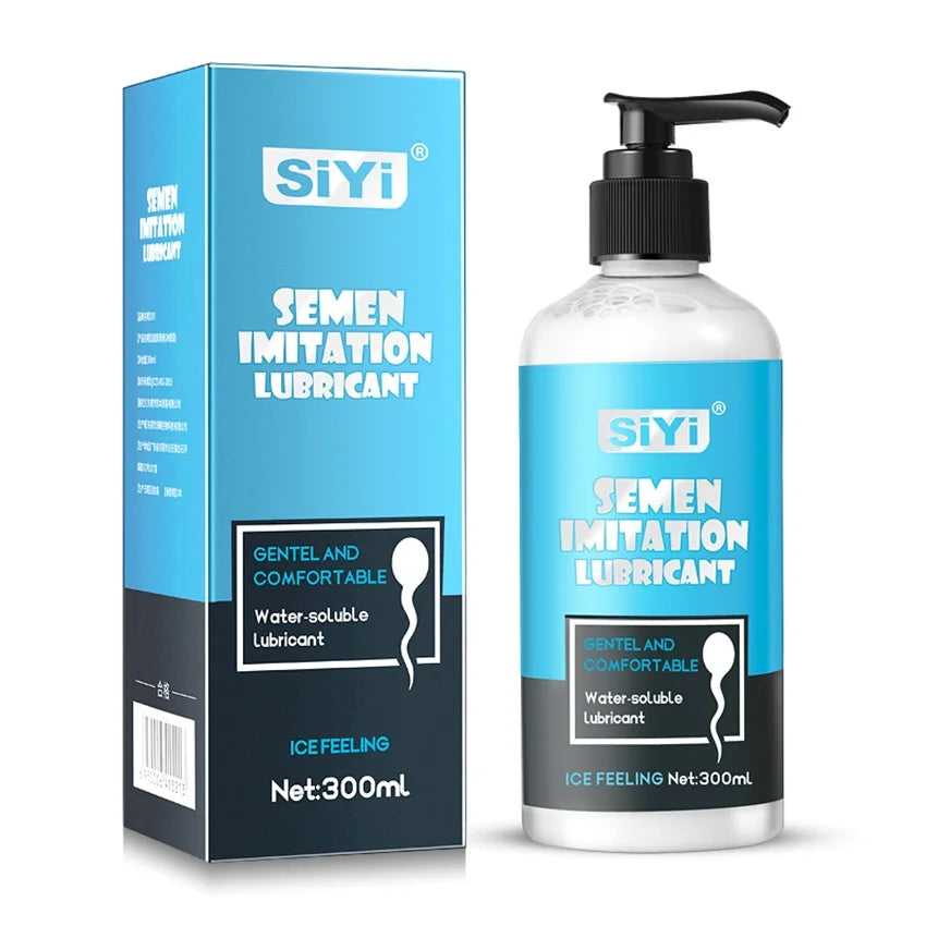 Semen-Texture Water-Based Lube for Couples & Gay Play