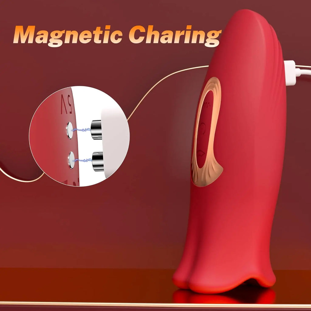 Tongue Licking G-Spot Vibrator for Women