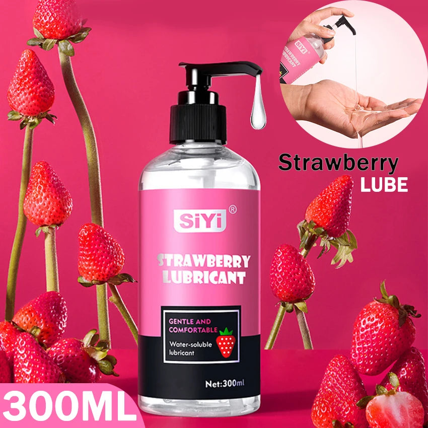 Semen-Texture Fruity Anal Lube — Water-Based Intimate Gel