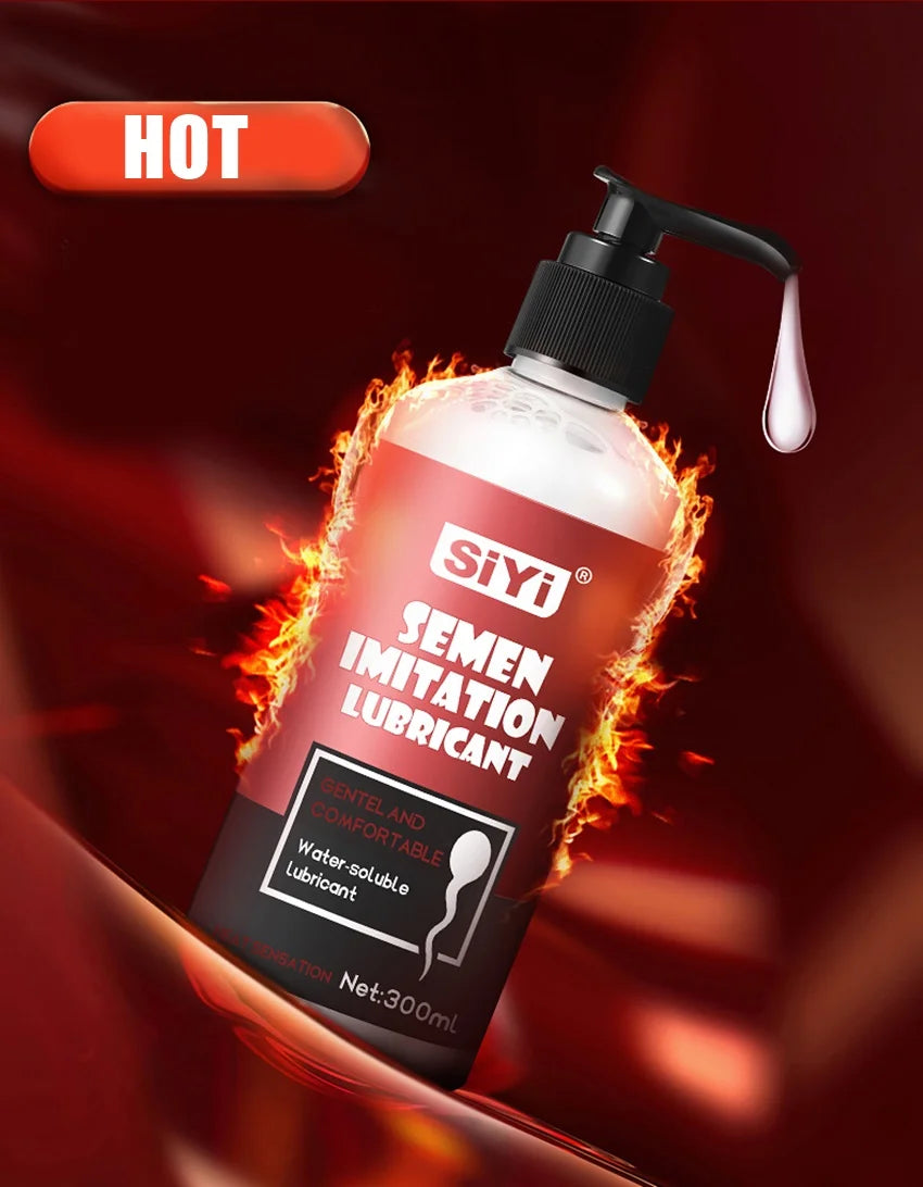 Semen-Texture Fruity Anal Lube — Water-Based Intimate Gel