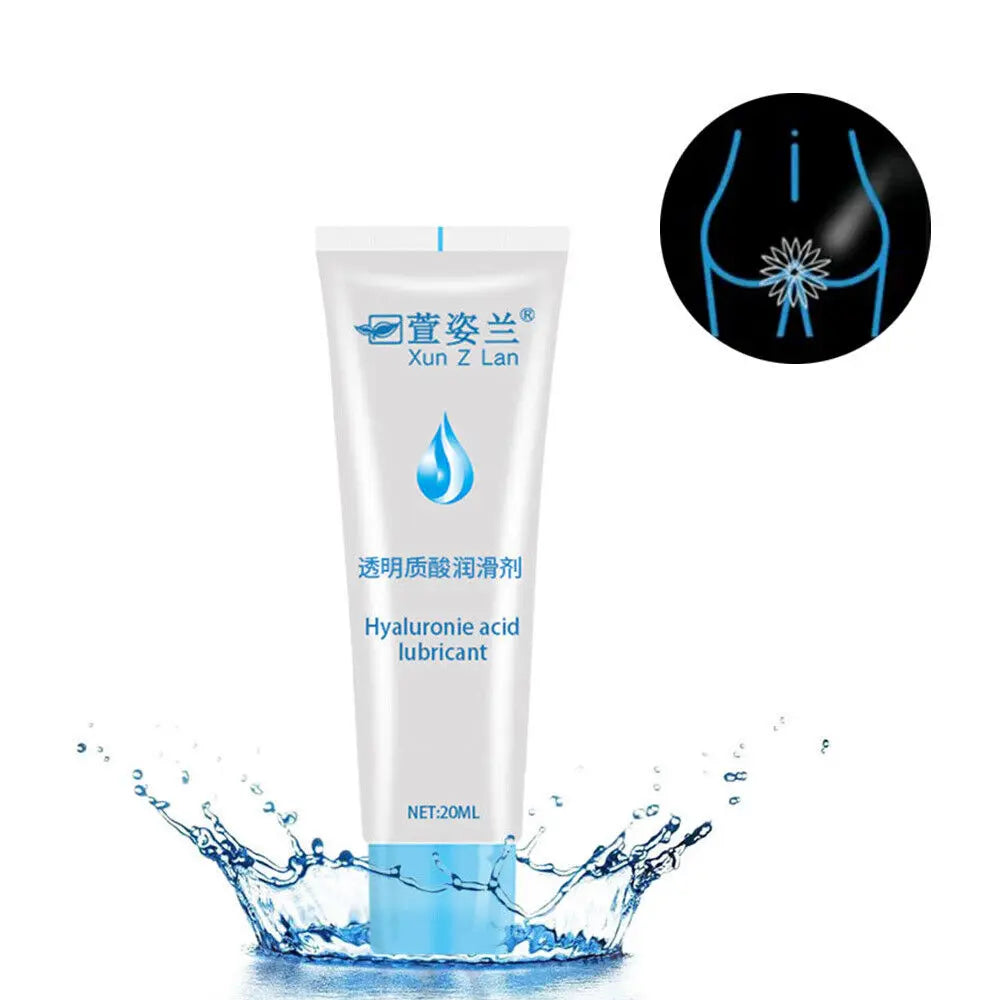 Silk Touch Edible Water-Based Anal Lubricant & Oral Gel