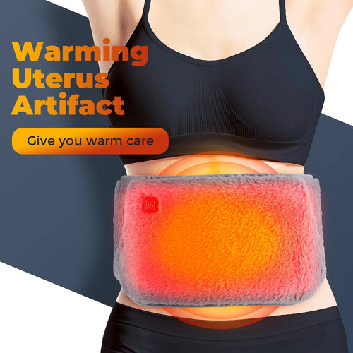 2in1 Electric Heating Belt USB Hand Warmer Winter Heater Waist Warmers Hot Compress Therapy Abdominal Lumbar Uterus Warming Pad