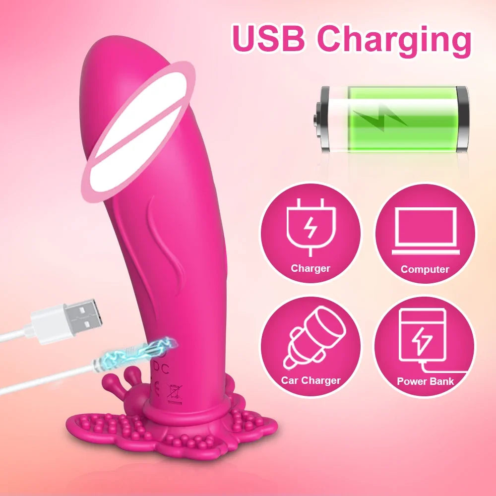 G-Spot Suction Vibrator with Clitoral Stimulator