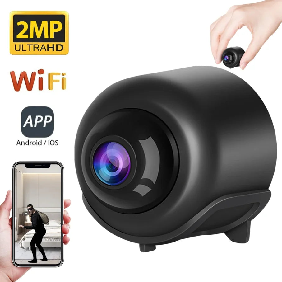 New Mini Camera 2024 X5 Intelligent WiFi Mini  Camera Home Indoor Night Vision Safety Protection Audio Video Recorder