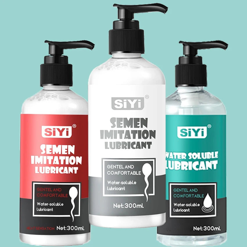 Semen-Texture Water-Based Lube for Couples & Gay Play