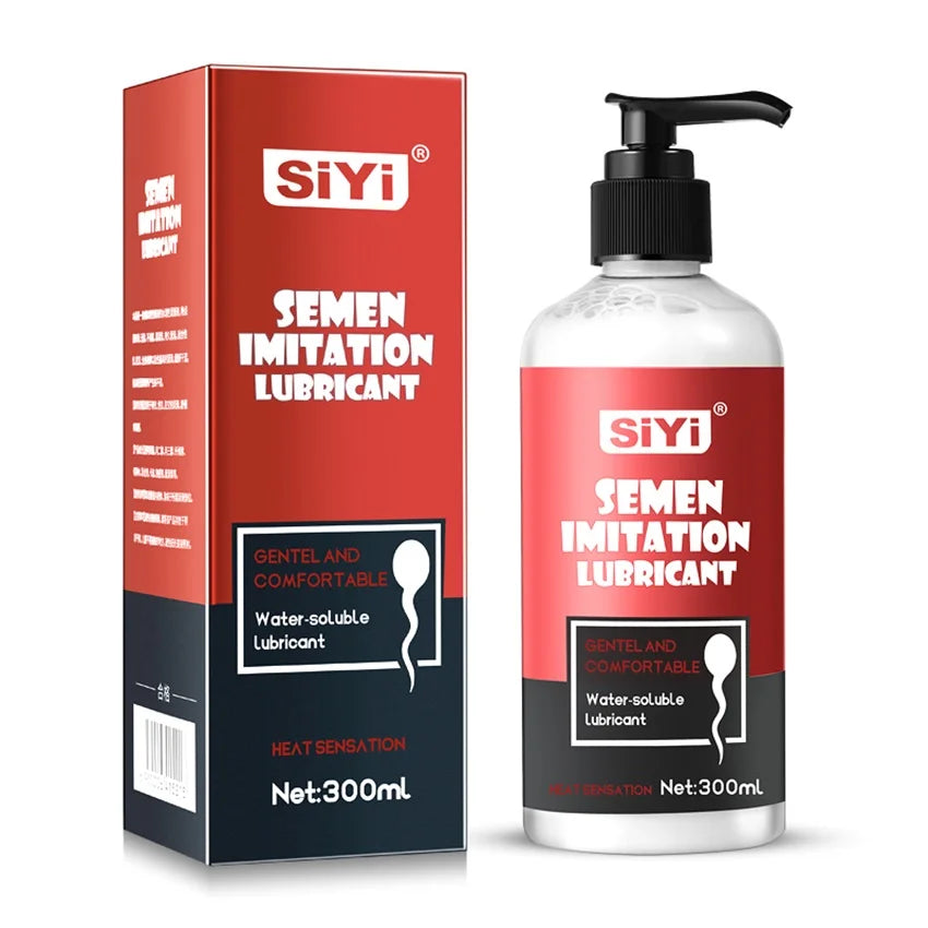 Semen-Texture Water-Based Lube for Couples & Gay Play