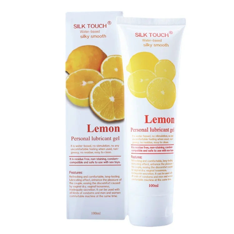 Lickable Fruity Flavour Water-Based Anal Lubricant