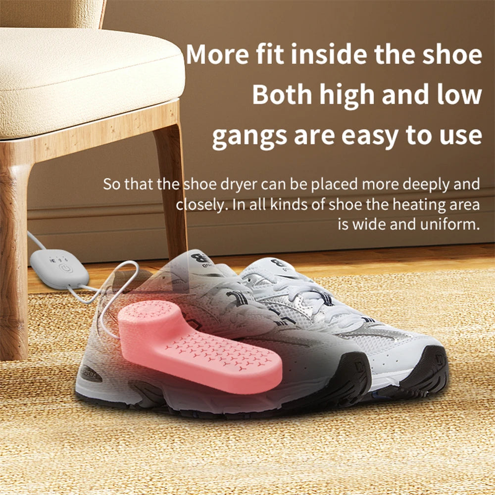 Household USB Timer Shoe Dryer Deodorizer Heated Fast Drying Machine Foot Warm Eliminate Odor for Snow Boot/Socks/Gloves