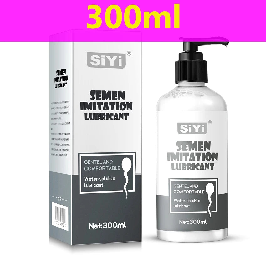 Semen-Texture Fruity Anal Lube — Water-Based Intimate Gel