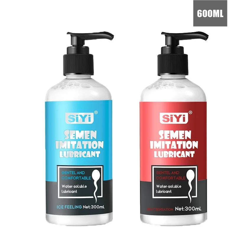Semen-Texture Water-Based Lube for Couples & Gay Play