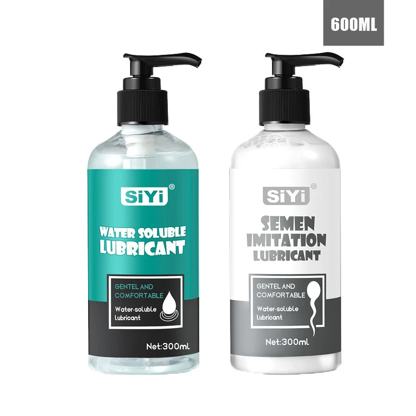 Semen-Texture Water-Based Lube for Couples & Gay Play