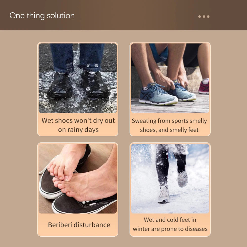 Household USB Timer Shoe Dryer Deodorizer Heated Fast Drying Machine Foot Warm Eliminate Odor for Snow Boot/Socks/Gloves