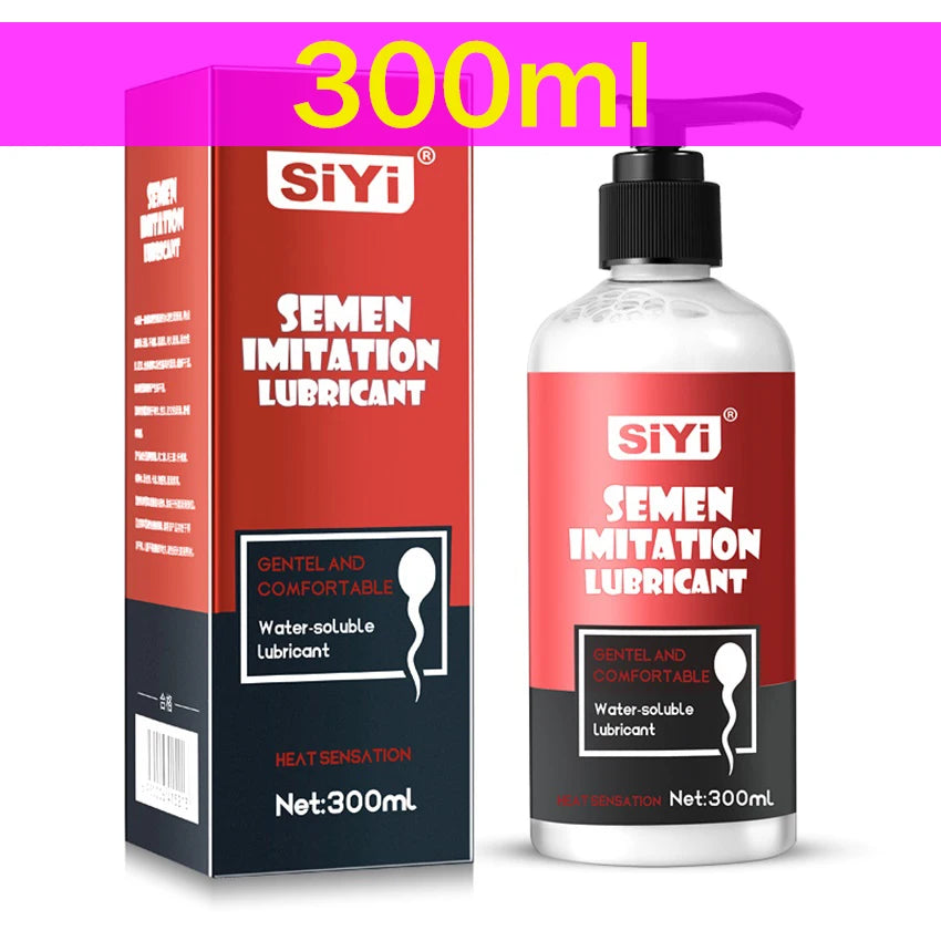 Semen-Texture Fruity Anal Lube — Water-Based Intimate Gel