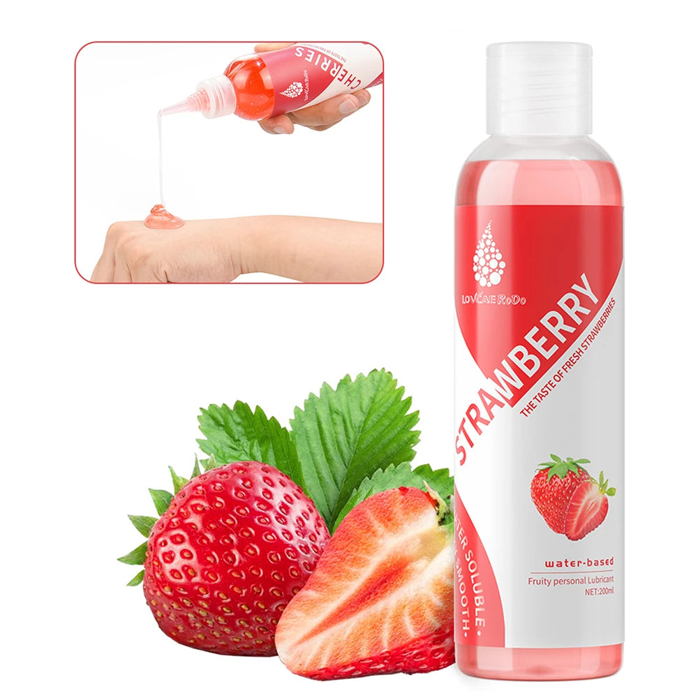 Fruity Flavour Water-Based Intimate Lubricant