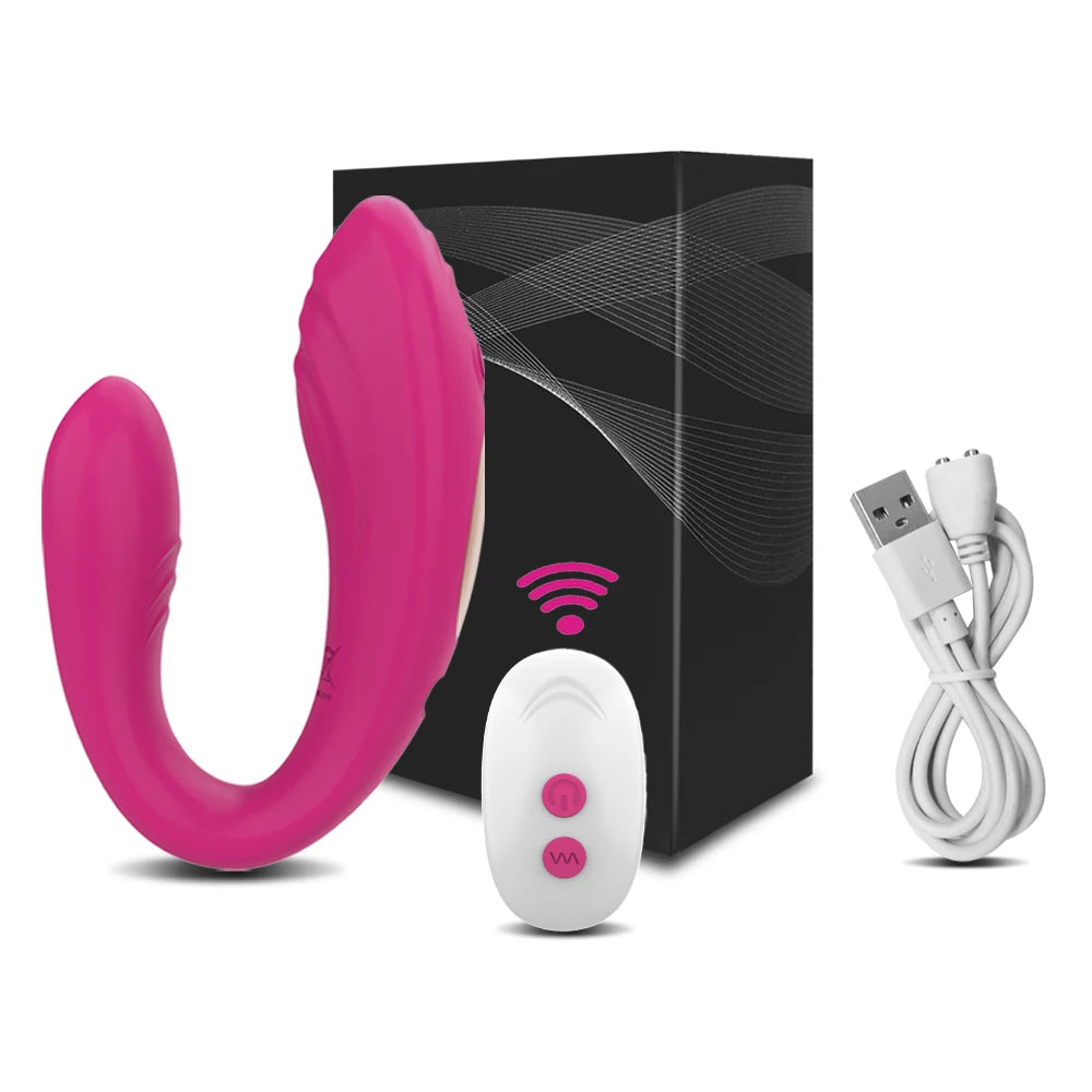 Double Penetration G-Spot Vibrator for Women