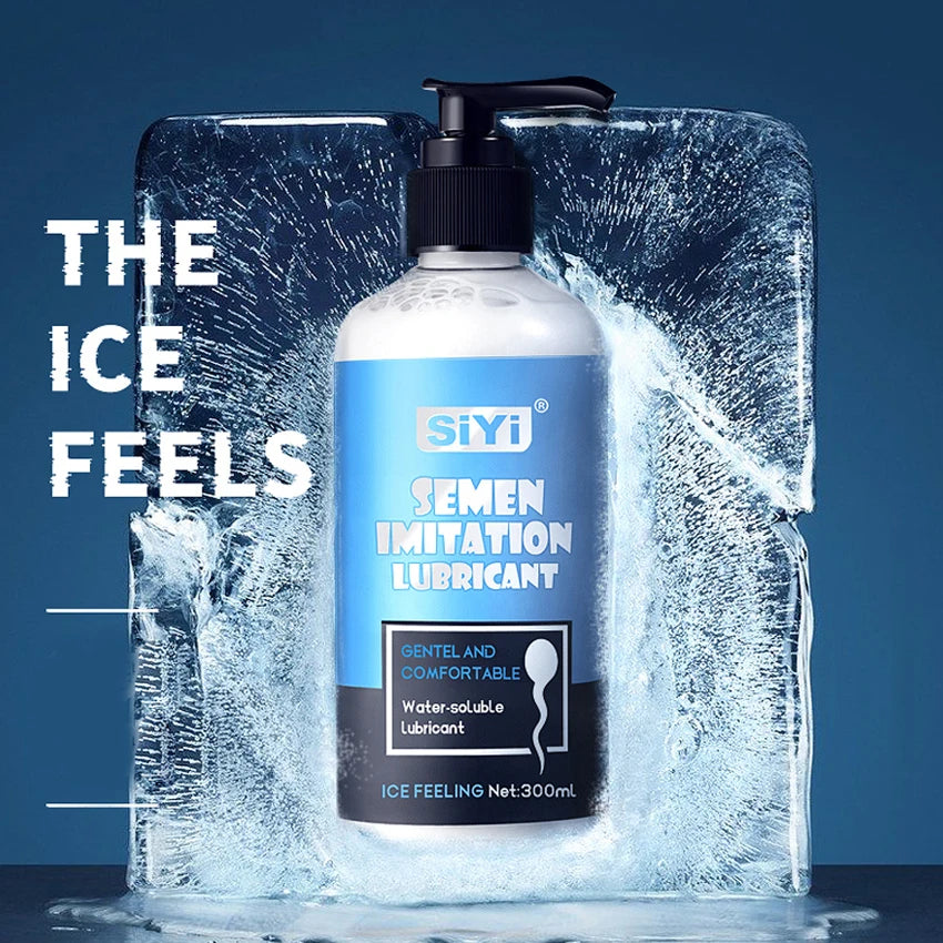 Semen-Texture Water-Based Lube for Couples & Gay Play