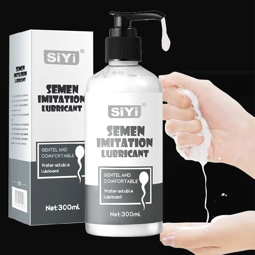 Semen-Texture Fruity Anal Lube — Water-Based Intimate Gel