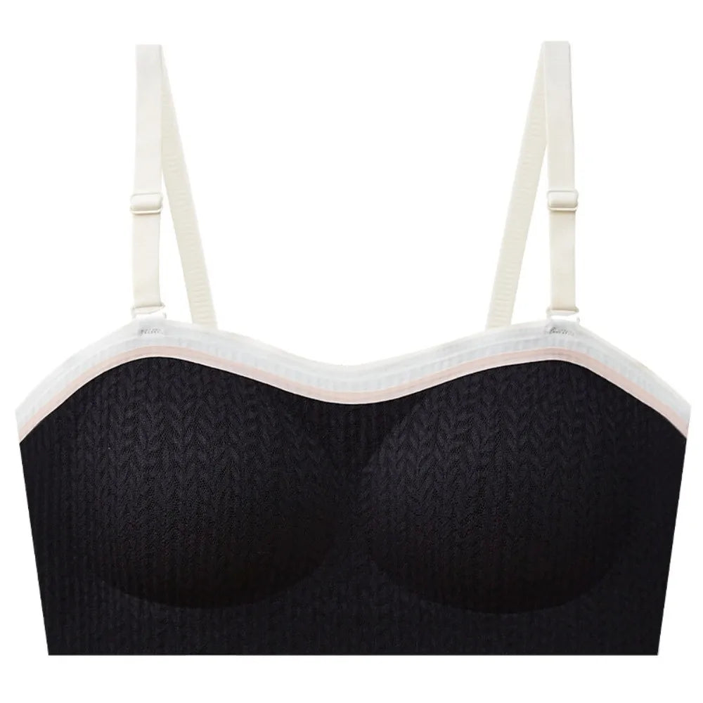 Lingerie Adjustable Wireless Bra Elastic Traceless Close-fitting Push Up Underwear Anti-sagging Shockproof Brassiere for Women